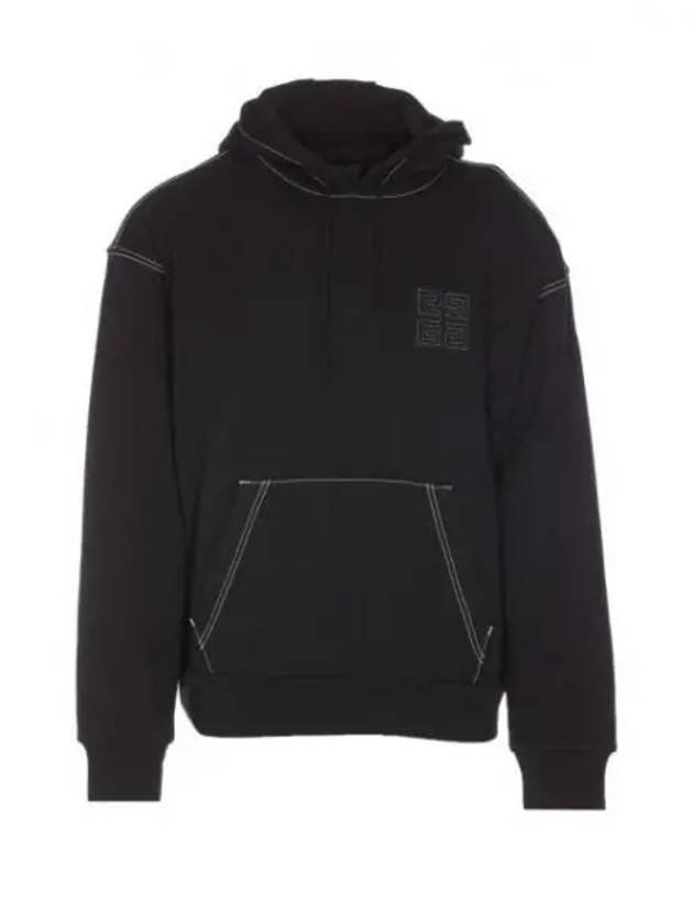 4G Fleece Hoodie Black - GIVENCHY - BALAAN 2