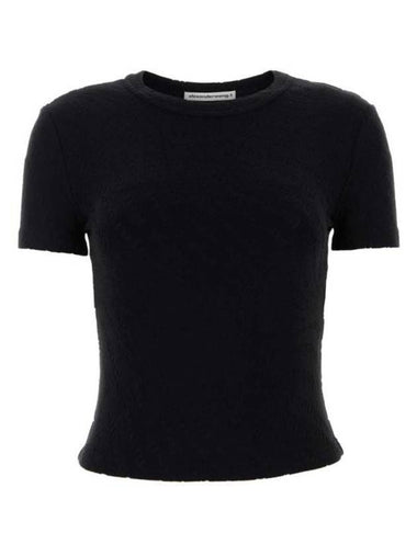 TB long sleeve t-shirt 4CC1241426 001 BLACK - ALEXANDER WANG - BALAAN 1