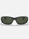 Eyewear Daddy O II Sunglasses Green Black - RAY-BAN - BALAAN 3