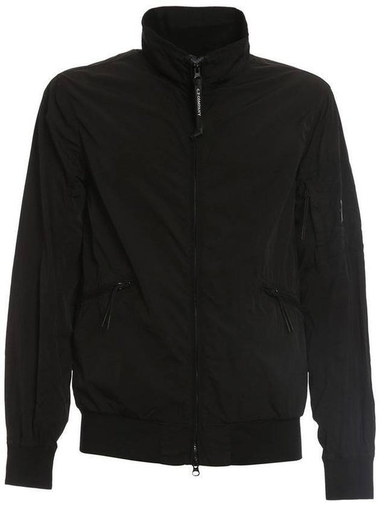 Chrome R Stand Color Jacket Black - CP COMPANY - BALAAN 1