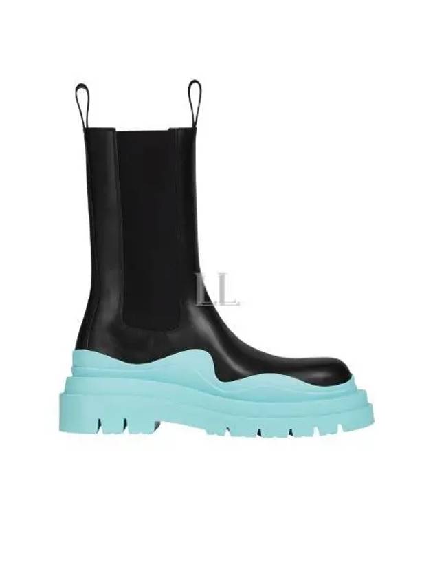 Tire Chelsea Boots Black Blue - BOTTEGA VENETA - BALAAN 2