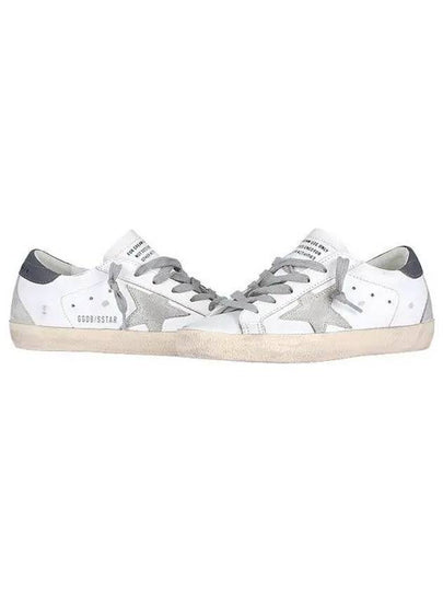 Superstar Leather Low Top Sneakers Grey White - GOLDEN GOOSE - BALAAN 2