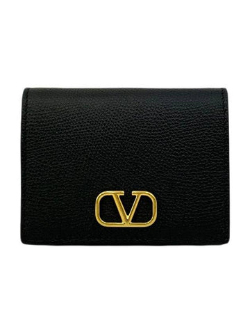 V logo women's half wallet 4W2P0R39 - VALENTINO - BALAAN 1