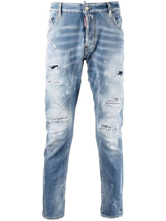 Men's Tide Biker Jeans - DSQUARED2 - BALAAN.