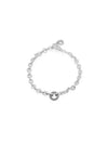 Signature Pave Bold Chain Bracelet Silver - PANDORA - BALAAN 3