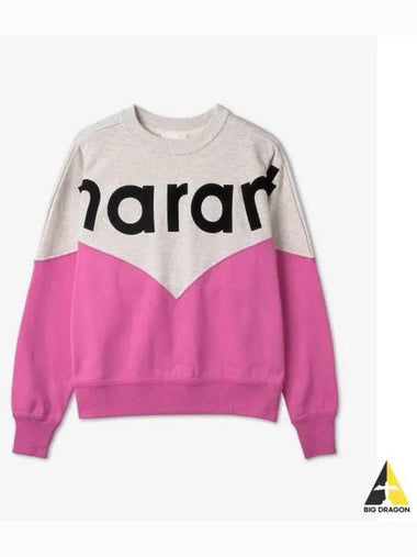 Houston Logo Sweatshirt Pink Multicolor SW0006FAA1M08EFUBK - ISABEL MARANT - BALAAN 1