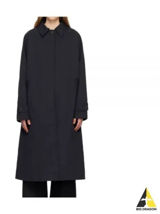 HOLIN MAC COAT DARKEST NAVY 628 - STUDIO NICHOLSON - BALAAN 1