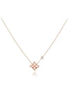 Color Blossom BB Star Pendant Necklace Pink Gold - LOUIS VUITTON - BALAAN 3