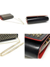 Women s Christian Louboutin 1165081 Black Calfskin Spike PALOMA Clutch Chain Shoulder Bag gt Gangbuk used luxury goods - CHRISTIAN LOUBOUTIN - BALAAN 6