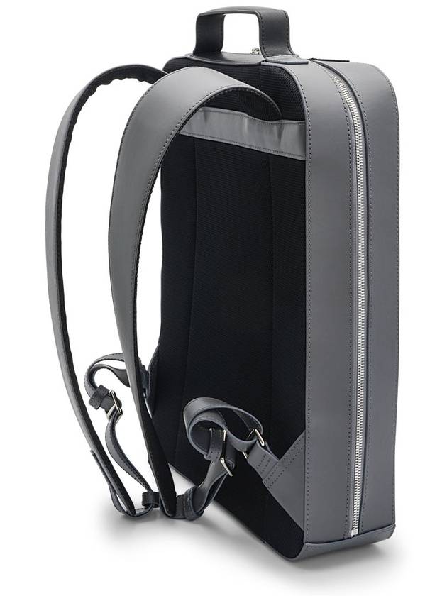 Line D Leather Backpack Grey - S.T. DUPONT - BALAAN 4