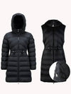 Alastore Long Down Padding Black - MONCLER - BALAAN 2