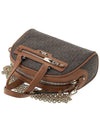 Williamsburg Extra Small Logo Cross Bag Brown - MICHAEL KORS - BALAAN 5