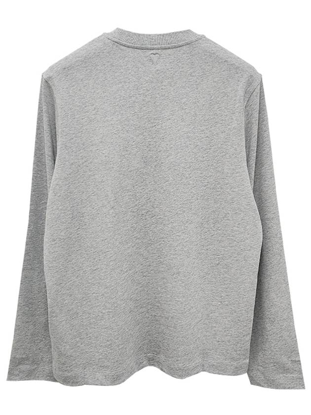 Alexandre Mattiussi Long Sleeve T-Shirt Grey - AMI - BALAAN 4