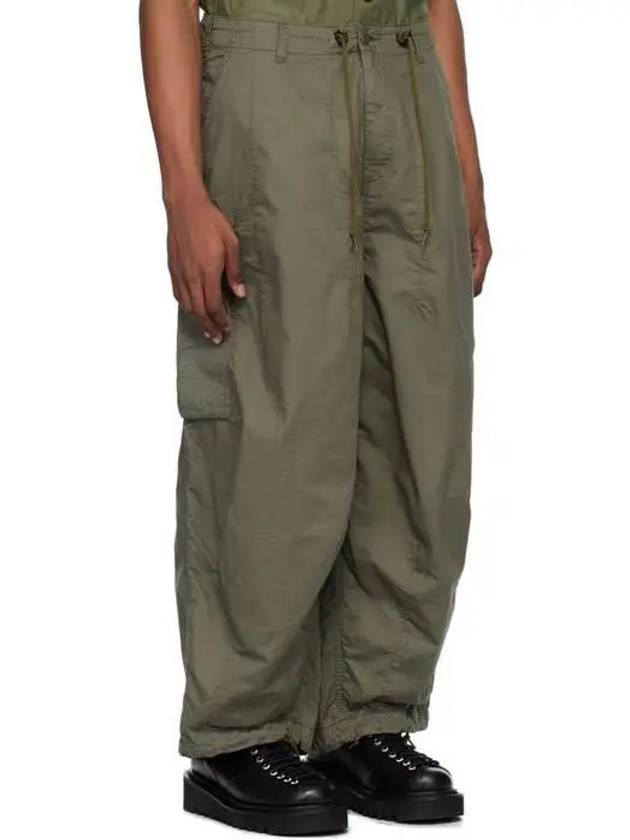 H.D. Cargo Wide Pants Olive - NEEDLES - BALAAN 3