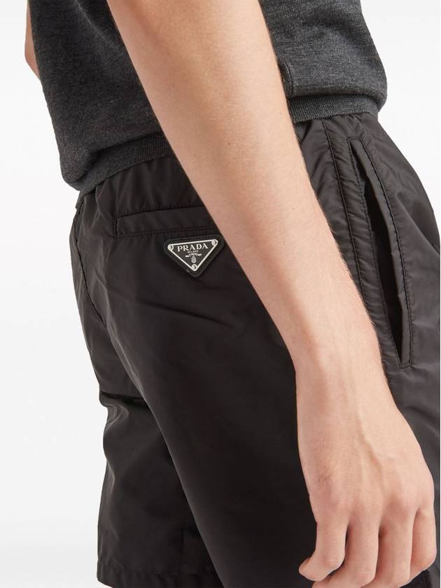 logo-plaque swim shorts - PRADA - BALAAN 5