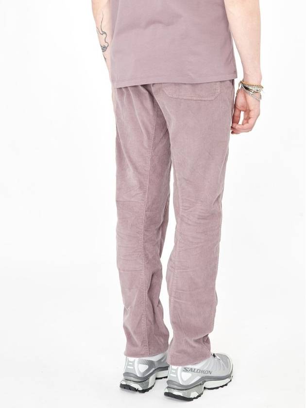 Corduroy Lens Cargo Straight Pants Purple - CP COMPANY - BALAAN 3