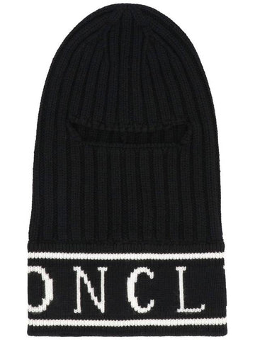 Moncler Knitted Balaclava - MONCLER - BALAAN 1