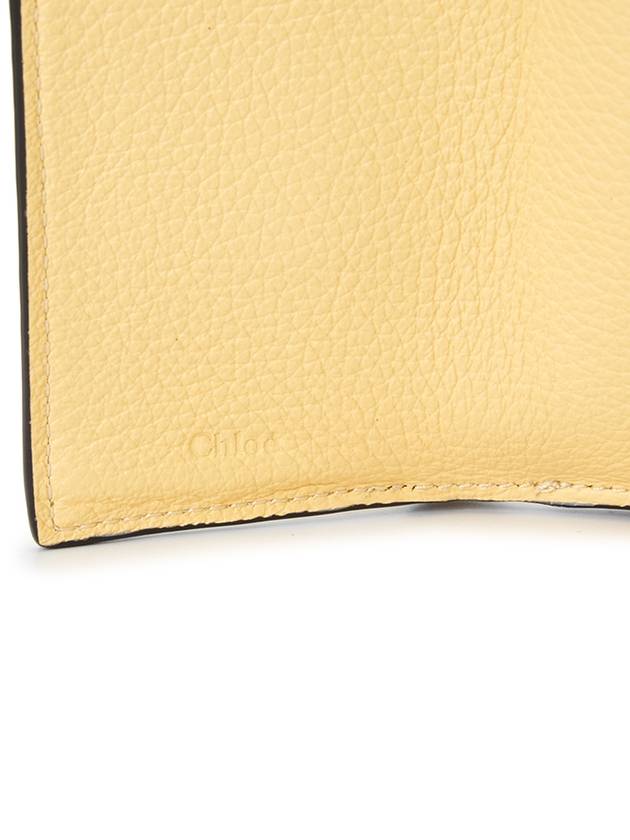 Alphabet Small Half Wallet Soft Yellow - CHLOE - BALAAN 9