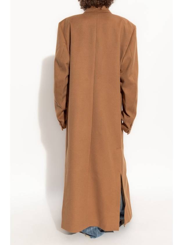 VETEMENTS Wool Coat, Women's, Beige - VETEMENTS - BALAAN 4