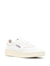 Medalist Goatskin Low Top Sneakers White - AUTRY - BALAAN 3