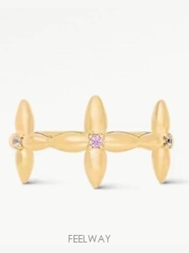 Louisette Signature Ring Gold - LOUIS VUITTON - BALAAN 3