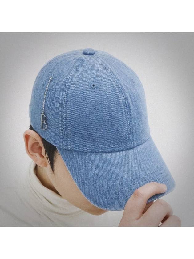 medium blue chain ball cap medium blue cap - BASSCLEF - BALAAN 2