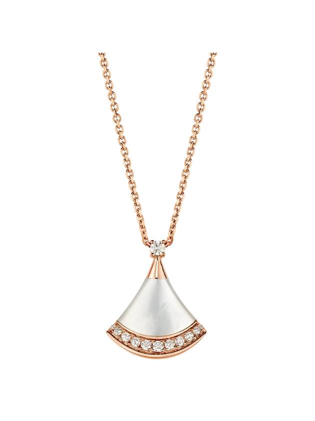 Divas Dream Diamond Necklace Rose Gold - BVLGARI - BALAAN 1