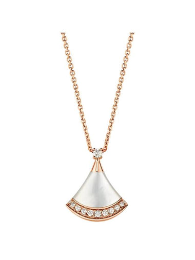 Divas Dream Diamond Necklace Rose Gold - BVLGARI - BALAAN 1