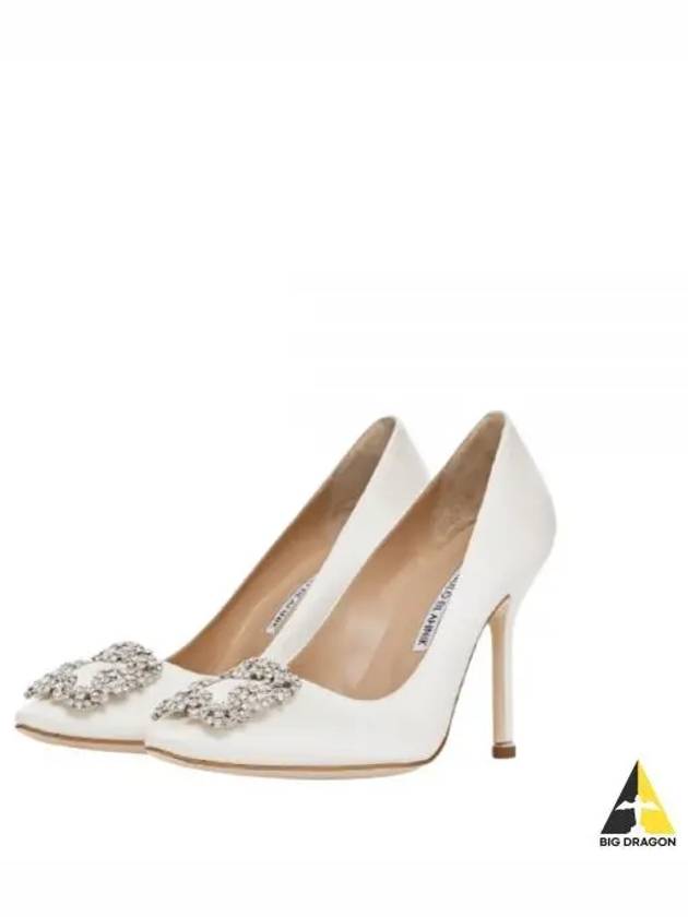 Hangisi Satin Pumps - MANOLO BLAHNIK - BALAAN 2