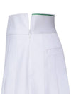 WOMEN LOGO BAND PLEATS SKIRT - ANEWGOLF - BALAAN 5