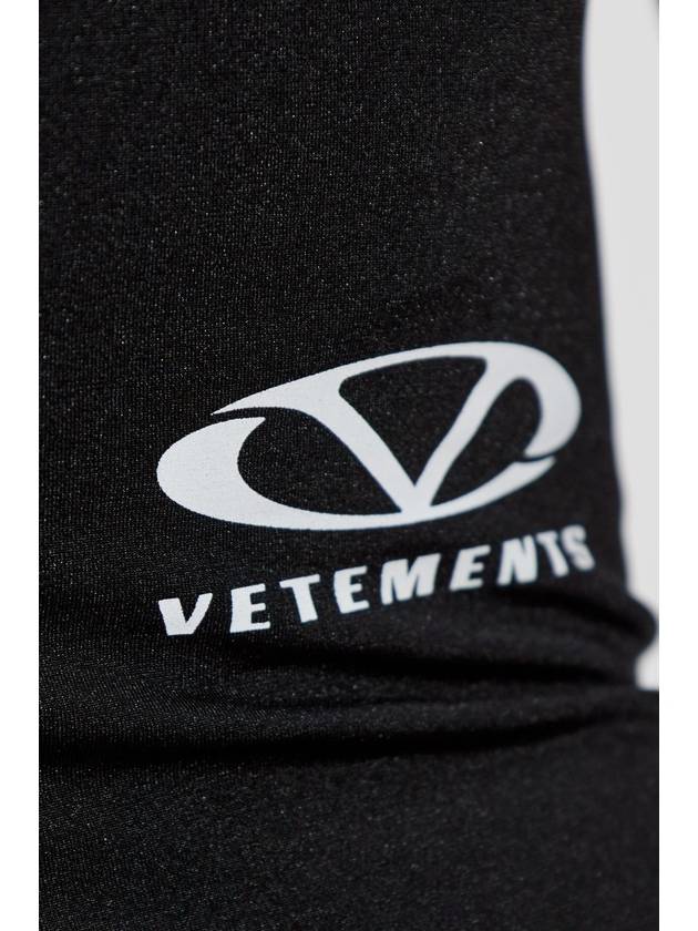 VETEMENTS Short Leggings, Women's, Black - VETEMENTS - BALAAN 5