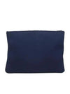 navy clutch bag - HERMES - BALAAN 3