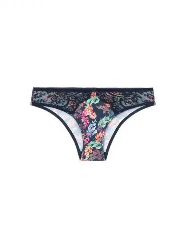 UNDERWEAR Women s Flower Print Nylon Briefs Marine 271190 - EMPORIO ARMANI - BALAAN 1