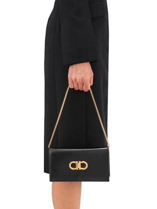 Shoulder Bag 218357 771676 Black - SALVATORE FERRAGAMO - BALAAN 2