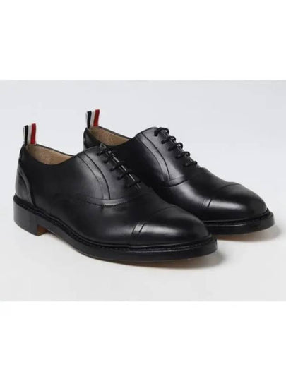 Vitello Captoe Leather Oxford Black - THOM BROWNE - BALAAN 2