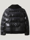 LES ALPES W glossy hybrid shearling jacket - IRO - BALAAN 6