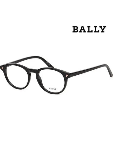 Glasses frame BY5032 001 round horn rim black - BALLY - BALAAN 1
