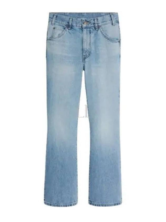 Dylan Eclipse Wash Flared Jeans Blue - CELINE - BALAAN 2