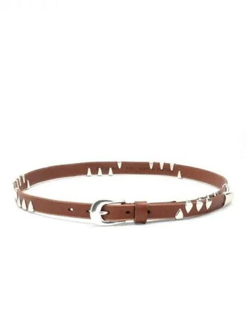 Metal rivet leather belt 271164 - OUR LEGACY - BALAAN 1