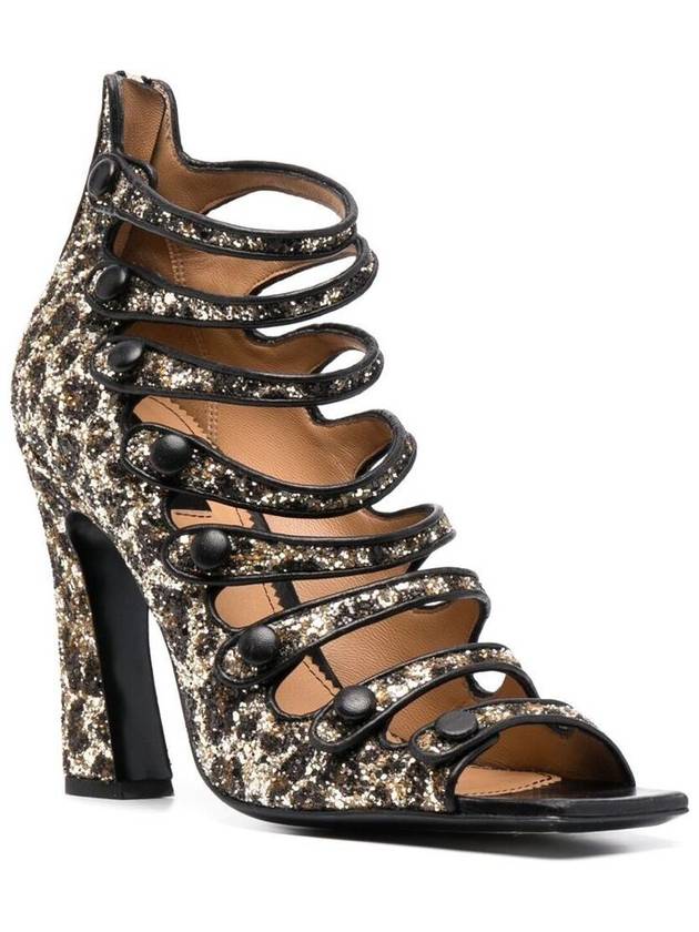 leopard sandal heel - DSQUARED2 - BALAAN 3