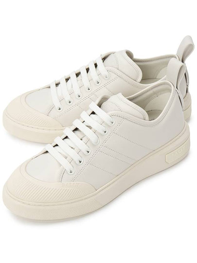 Medine Leather Low-Top Sneakers White MSK02M VT243 U001 - BALLY - BALAAN 2