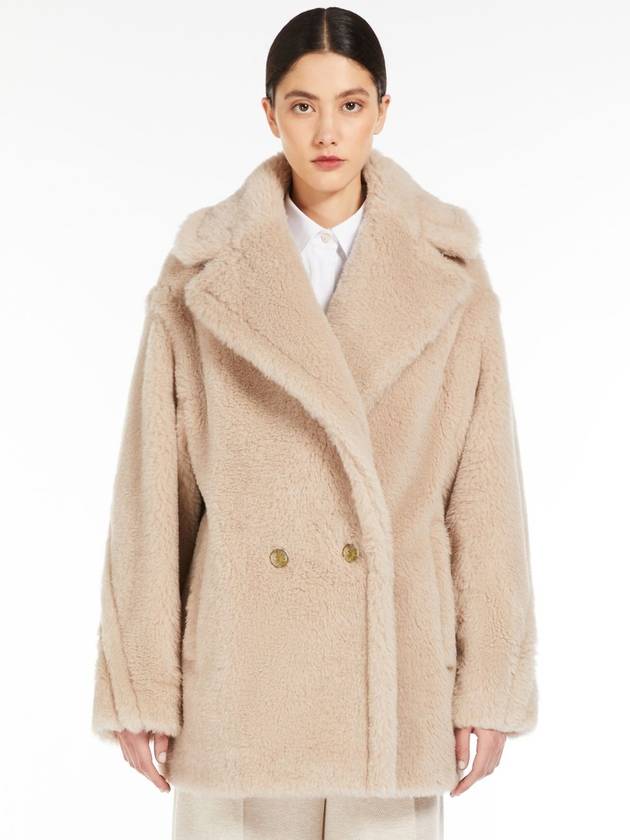 Cuban Teddy Oversized Fur Beige - MAX MARA - BALAAN 4