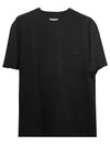 Frame Back Logo Short Sleeve T-Shirt Black - WOOYOUNGMI - BALAAN 2