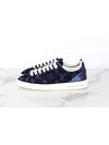 Monogram Velvet Sneakers Navy 35 220 - LOUIS VUITTON - BALAAN 4