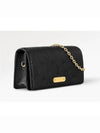 On Chain Lily Monogram Long Wallet Black - LOUIS VUITTON - BALAAN 3