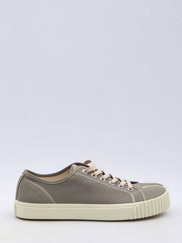 Tabi Cotton Low Top Sneakers Grey - MAISON MARGIELA - BALAAN 2