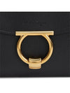 Gancini Small Tote Bag Black - SALVATORE FERRAGAMO - BALAAN 9