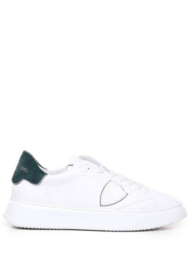 Temple leather low top sneakers white - PHILIPPE MODEL - BALAAN 1