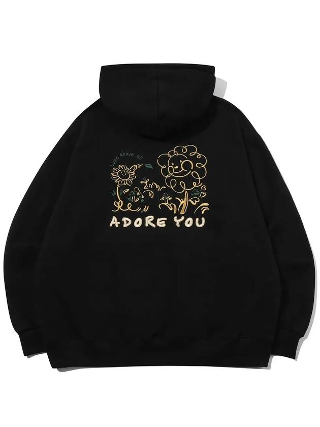 Edo Yu embroidery hoodie black - CPGN STUDIO - BALAAN 4