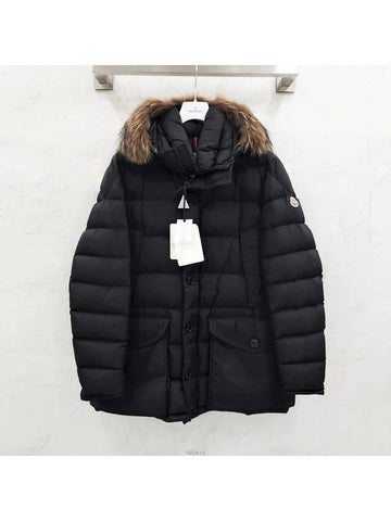 Lux You 7 Montclair black Cluny padded jumper - MONCLER - BALAAN 1